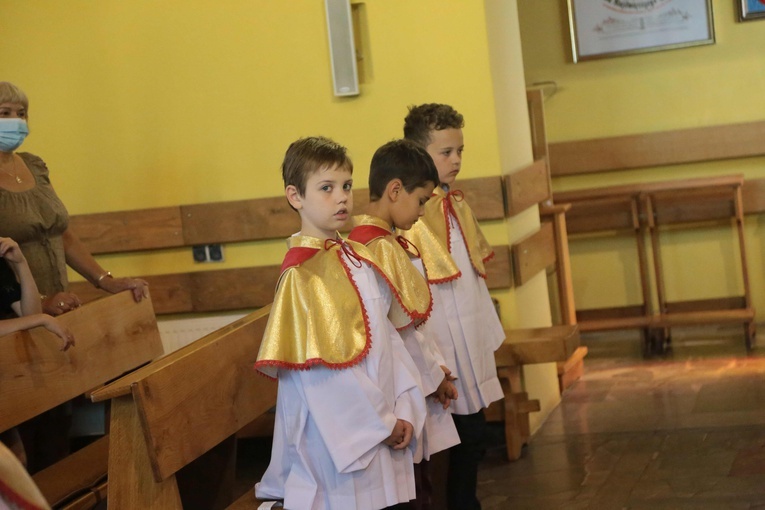 Ministranci w Jodłówce-Wałkach