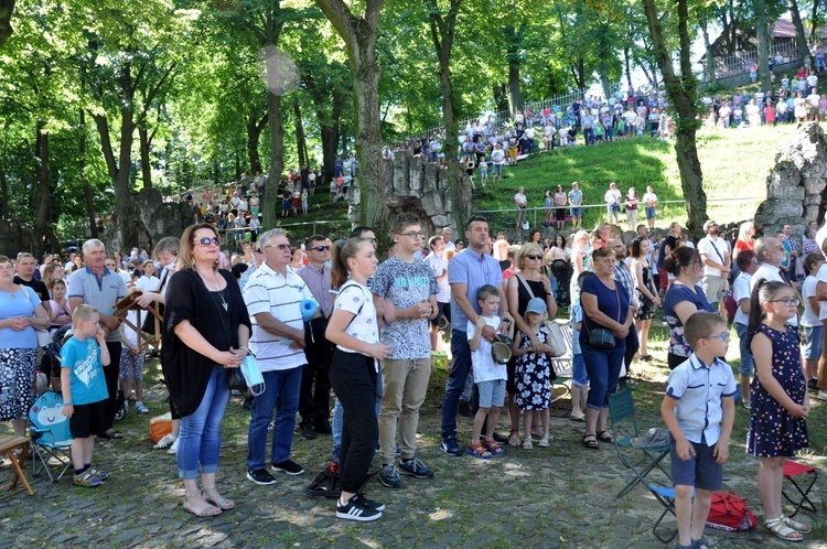 Pielgrzymka dzieci na Górę Świętej Anny