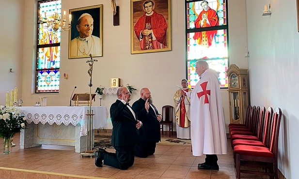 Ślubowanie templariuszy na gdańskich Wyżynach