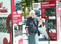 Urszula Radek, uczestniczka świdnickiego strajku.