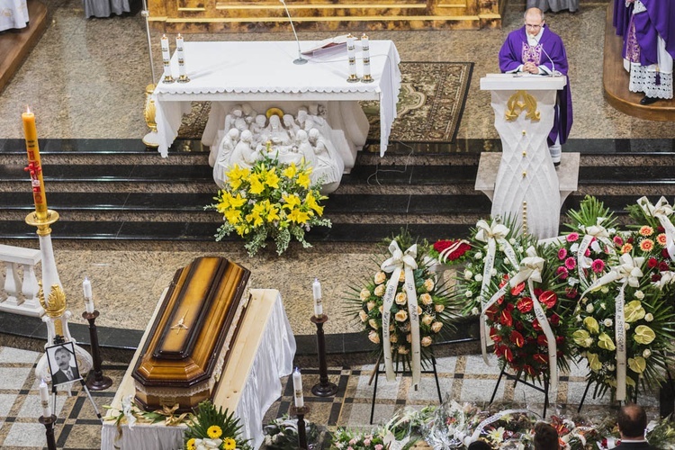 Pogrzeb Andrzeja Falkiewicza
