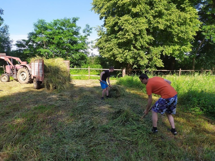 Wakacje kleryków w Błoniu