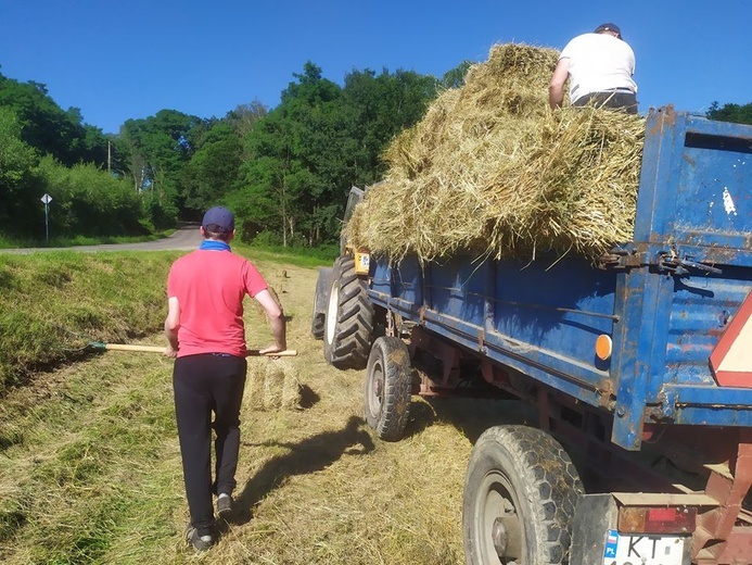 Wakacje kleryków w Błoniu