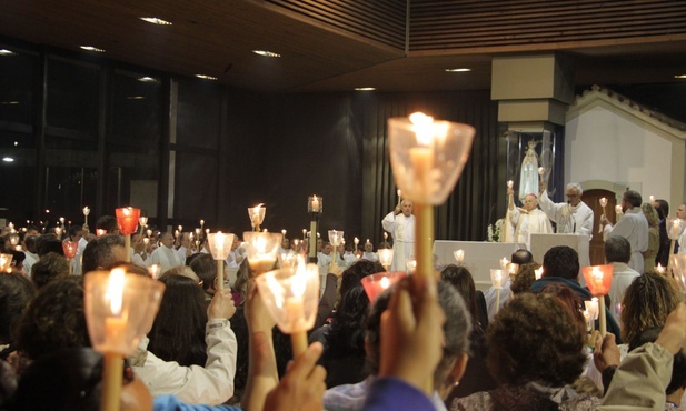 Podczas nabożeństwa w Fatimie