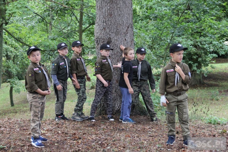 Kolonia zuchowa zielongórskiego ZHR w m. Długie k. Strzelec Krajeńskich