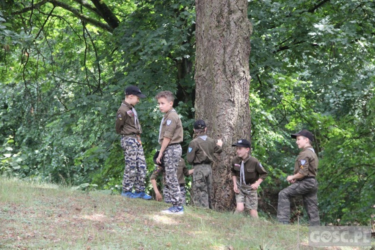 Kolonia zuchowa zielongórskiego ZHR w m. Długie k. Strzelec Krajeńskich