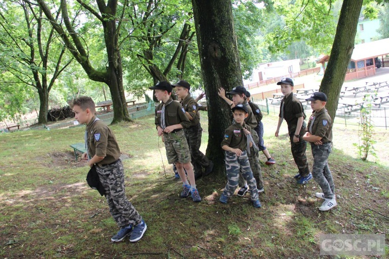 Kolonia zuchowa zielongórskiego ZHR w m. Długie k. Strzelec Krajeńskich