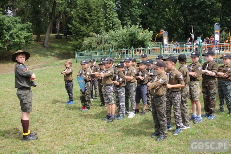 Kolonia zuchowa zielongórskiego ZHR w m. Długie k. Strzelec Krajeńskich