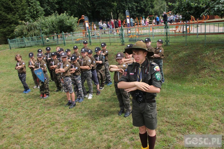 Kolonia zuchowa zielongórskiego ZHR w m. Długie k. Strzelec Krajeńskich