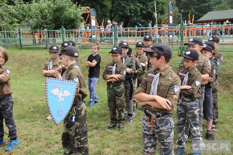 Kolonia zuchowa zielongórskiego ZHR w m. Długie k. Strzelec Krajeńskich