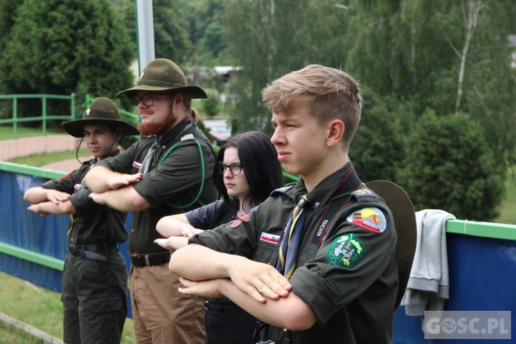 Kolonia zuchowa zielongórskiego ZHR w m. Długie k. Strzelec Krajeńskich