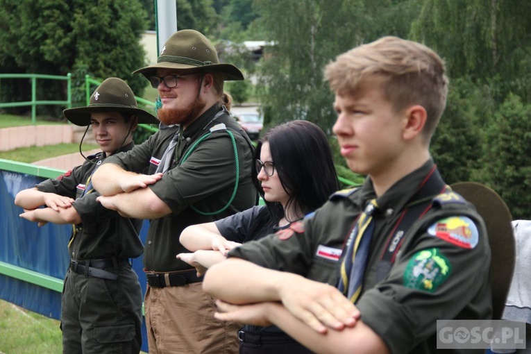 Kolonia zuchowa zielongórskiego ZHR w m. Długie k. Strzelec Krajeńskich