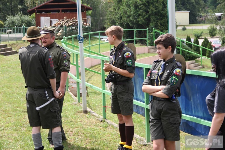 Kolonia zuchowa zielongórskiego ZHR w m. Długie k. Strzelec Krajeńskich