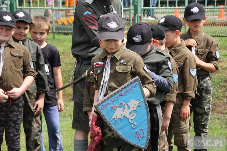Kolonia zuchowa zielongórskiego ZHR w m. Długie k. Strzelec Krajeńskich