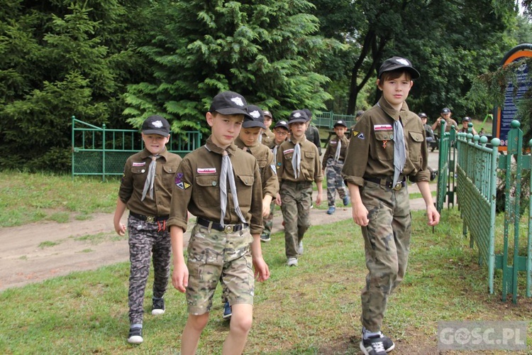 Kolonia zuchowa zielongórskiego ZHR w m. Długie k. Strzelec Krajeńskich