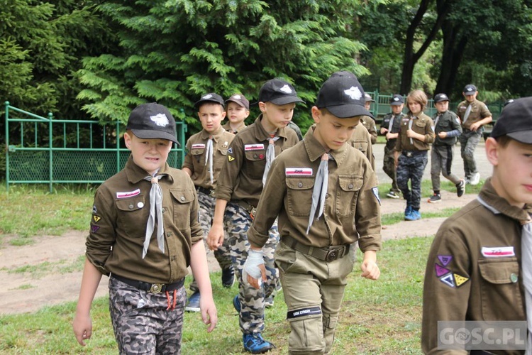 Kolonia zuchowa zielongórskiego ZHR w m. Długie k. Strzelec Krajeńskich