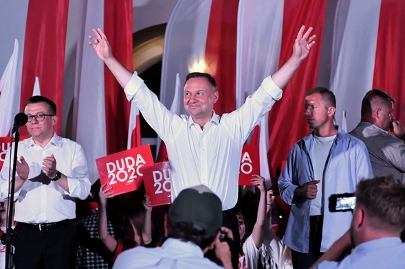 Andrzej Duda wygrał wybory prezydenckie wg wyników wstępnych, sondażowych
