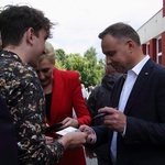 Prezydent Andrzej Duda oddał już swój głos