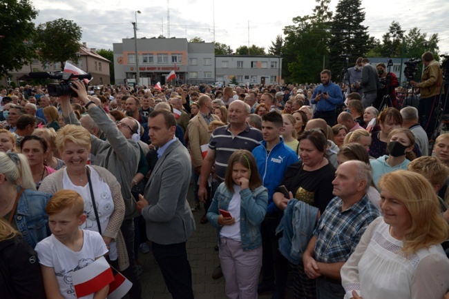 Wizyta prezydenta Andrzeja Dudy w Odrzywole