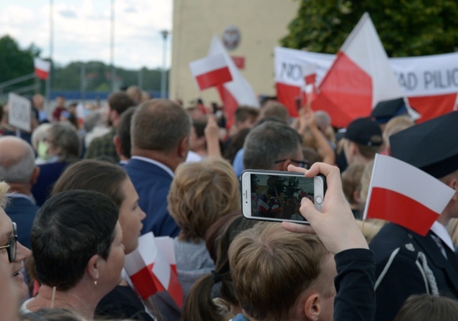 Wizyta prezydenta Andrzeja Dudy w Odrzywole