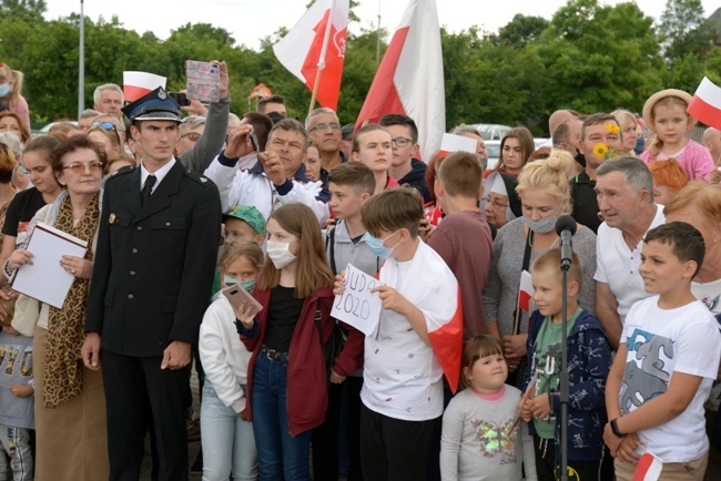 Wizyta prezydenta Andrzeja Dudy w Odrzywole