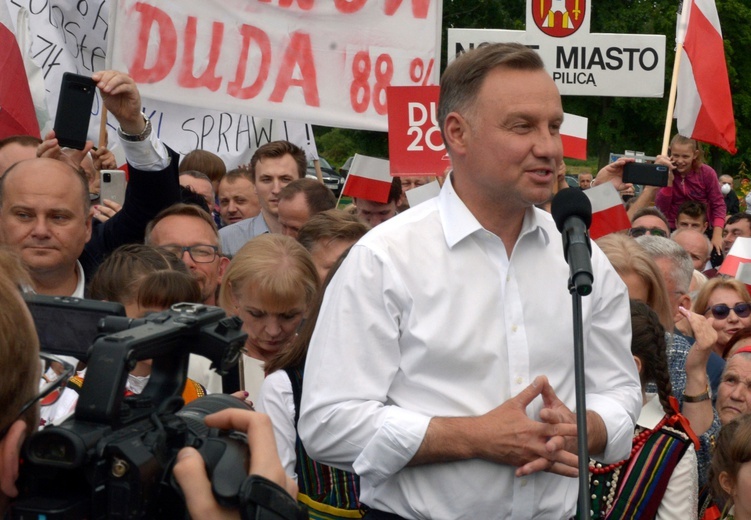 Prezydent prosił w Odrzywole o szacunek, o to, byśmy się nawzajem bardziej szanowali.