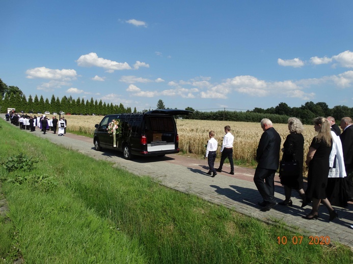 Uroczystości pogrzebowe śp. Marii Sojka