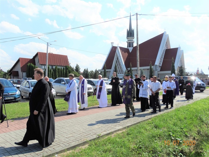 Uroczystości pogrzebowe śp. Marii Sojka