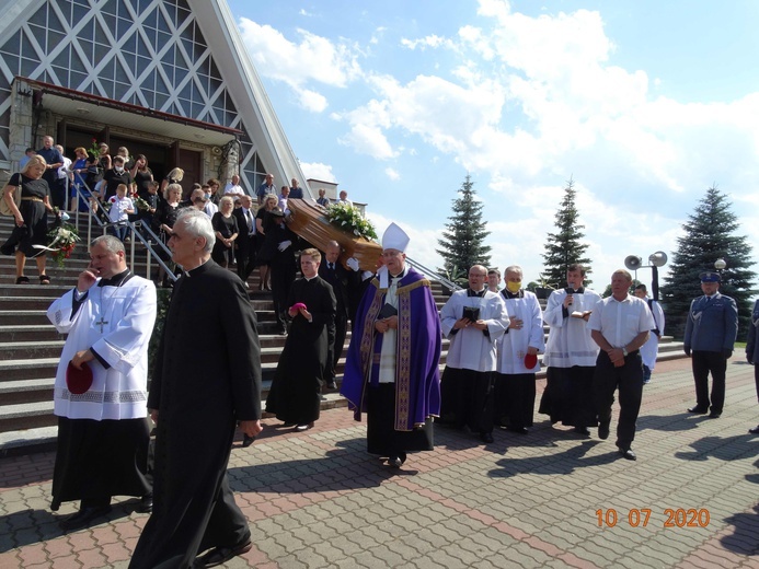 Uroczystości pogrzebowe śp. Marii Sojka