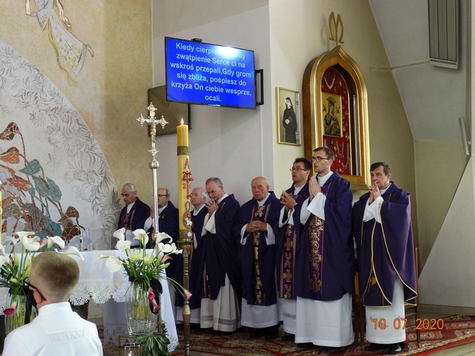 Uroczystości pogrzebowe śp. Marii Sojka