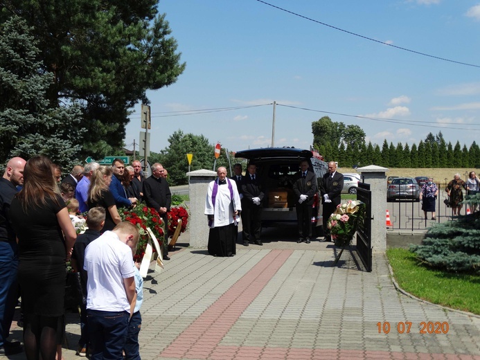 Uroczystości pogrzebowe śp. Marii Sojka