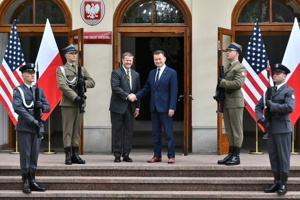 Sekretarz McCarthy: Wojska USA w Polsce zwiększają potencjał NATO