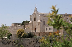 Klasztor na górze Karmel w Ziemi Świętej.