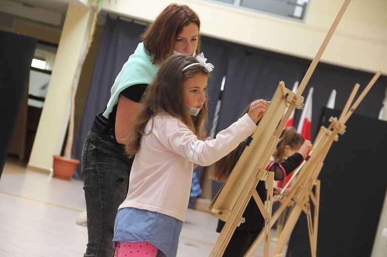 Warsztaty plastyczne w Białogardzie 