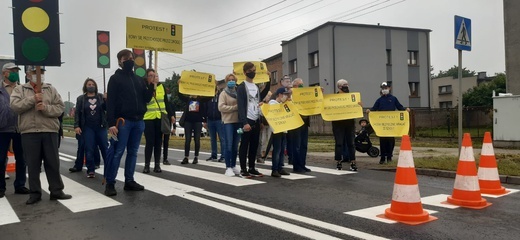Protest w Świerklańcu