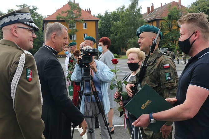 Przysięga wojskowa kapelanów rezerwy z całej Polski 2020