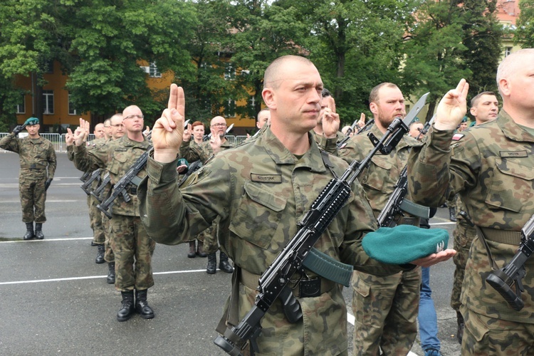 Przysięga wojskowa kapelanów rezerwy z całej Polski 2020