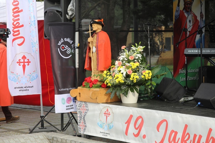 Głównym gospodarzem na szczyrkowskiej estradzie był oczywiście św. Jakub...