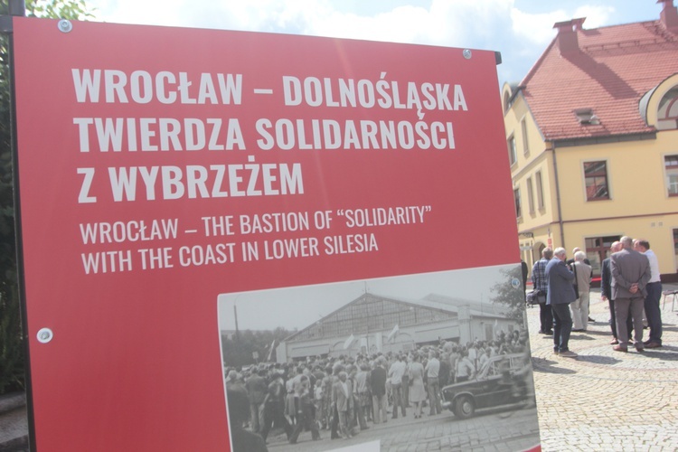 Wernisaż wystawy "Tu rodziła się Solidarność"