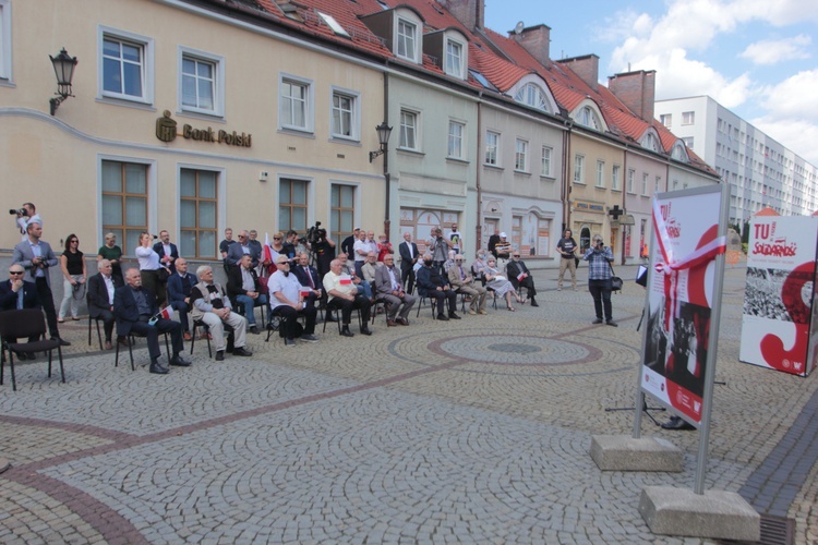 Wernisaż wystawy "Tu rodziła się Solidarność"