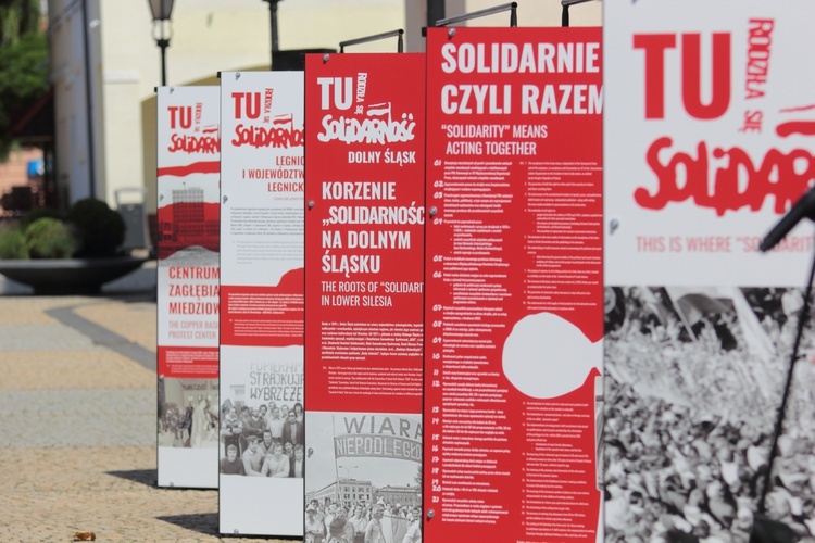 Wernisaż wystawy "Tu rodziła się Solidarność"