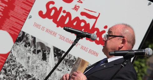Wernisaż wystawy "Tu rodziła się Solidarność"