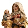 Święta Anna trzymająca  Maryję z Dzieciątkiem  (ok. 1500–1525). Metropolitalne Muzeum Sztuk w Nowym Jorku.