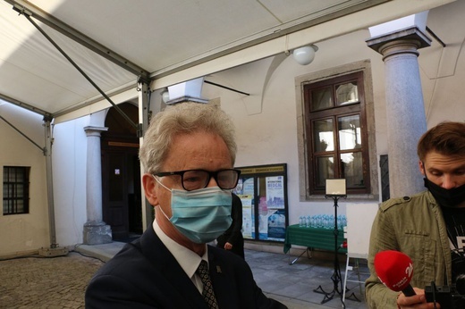 Uroczystości pogrzebowe prof. Franciszka Ziejki