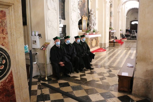 Uroczystości pogrzebowe prof. Franciszka Ziejki