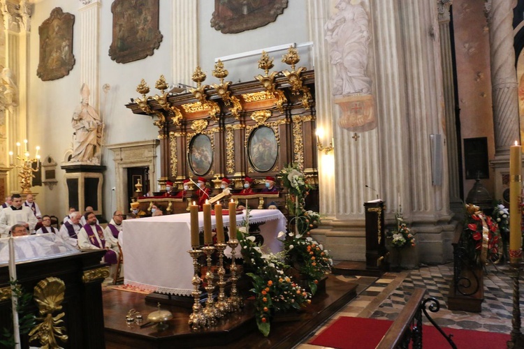 Uroczystości pogrzebowe prof. Franciszka Ziejki