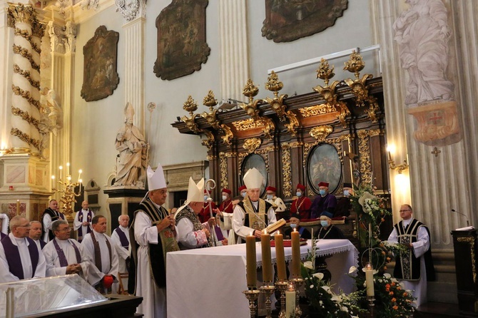 Uroczystości pogrzebowe prof. Franciszka Ziejki