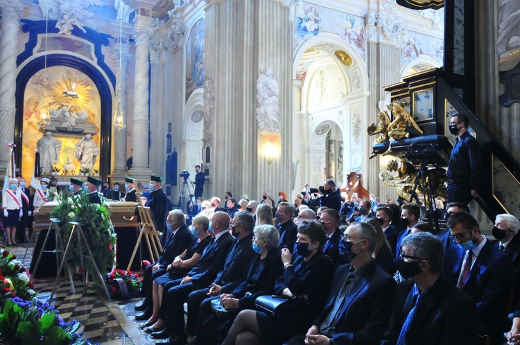 Uroczystości pogrzebowe prof. Franciszka Ziejki - cz. 2