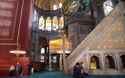 Pierwsze od niemal 90 lat modlitwy w meczecie Hagia Sophia