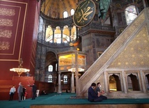 Pierwsze od niemal 90 lat modlitwy w meczecie Hagia Sophia